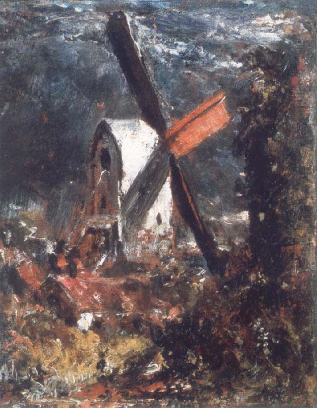 A windmill near Brighton, John Constable